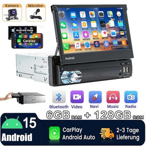 Autoradio core 128gb 1 din - 8, 6+128gb