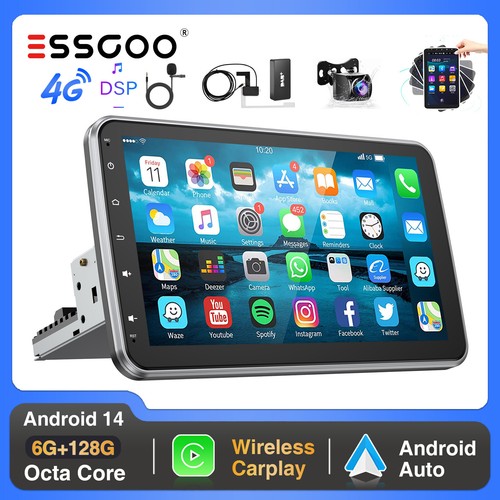Dab autoradio 8core 128gb - autoradio, 6+128gb